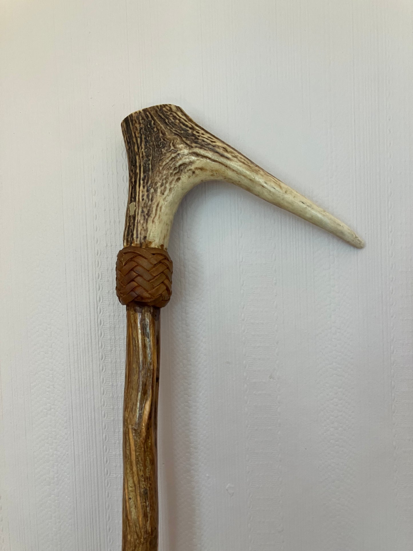 Handcrafted Deer Antler Walking Stick
