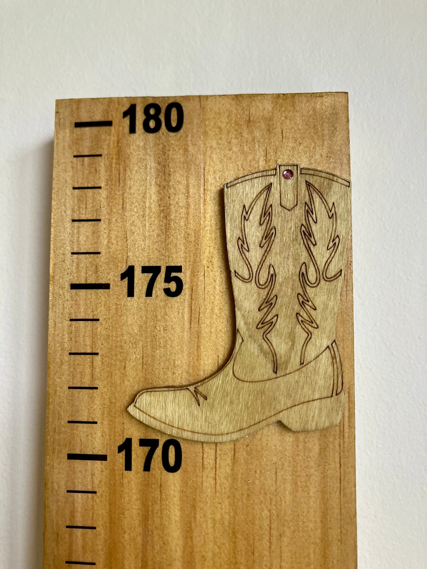 Wooden Height Chart