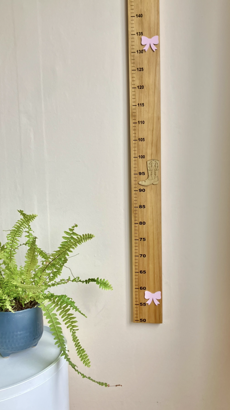 Wooden Height Chart